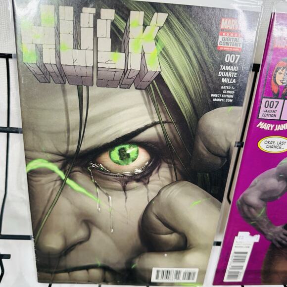 Hulk 7 & #7 Mary Jane Homage Variant Lot Jennifer Walters She Hulk Marvel Vol 4 - Picture 2 of 4